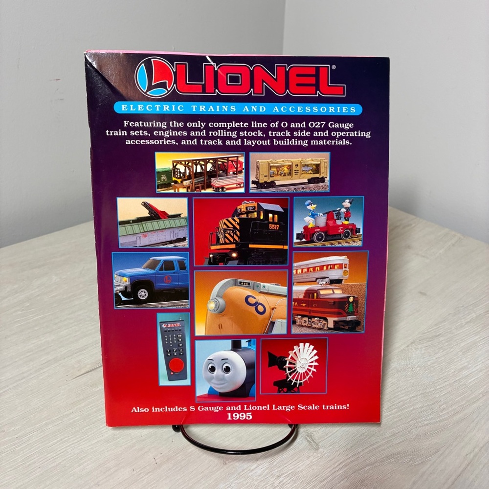 Lionel Electric Trains And Accessories Catalog 1995 O Gauge Train Guide Book
